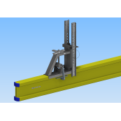 Formwork beam of wood SCHAKE H20 | Length: 3600 mm, Height: 200 mm | without end-cap